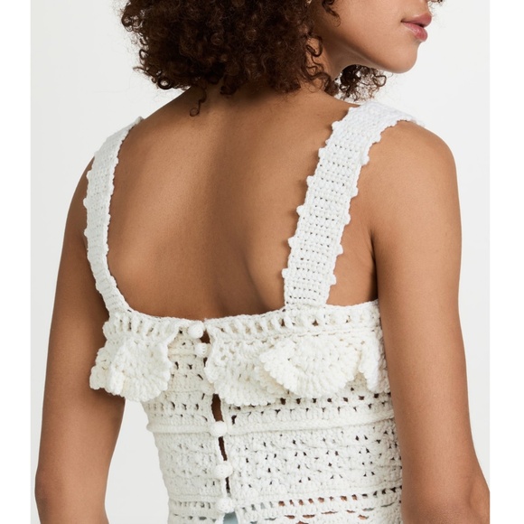 Sea New York Rylee Crochet Tank | Size Small | Good Pre-Owned - Picture 3 of 15